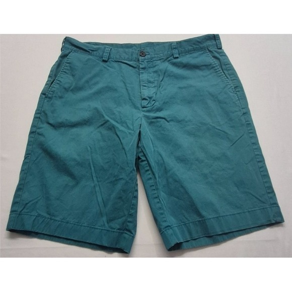 Brooks Brothers Other - Brooks Brothers 346 men's green chino shorts sz. 36 flat front 100% Cotton